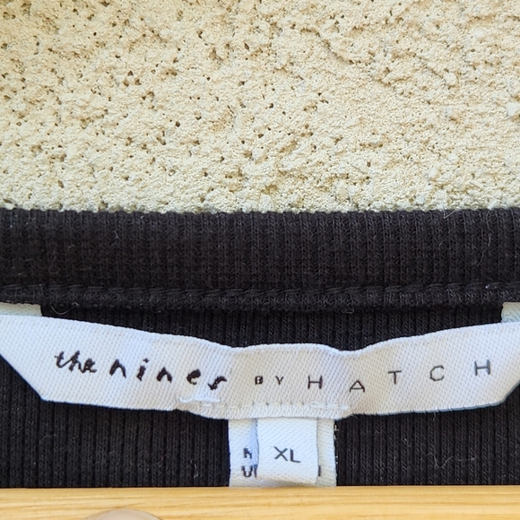 THE NINES by HATCH Women’s Dress Extra Large Black Maternity Sheath Classic - Picture 4 of 12